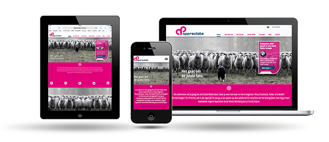 Appreciate by Webdesign Maastricht