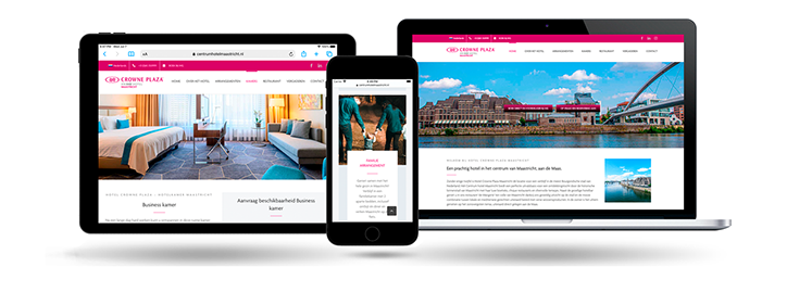 Hotel Crowne Plaza by Webdesign Maastricht