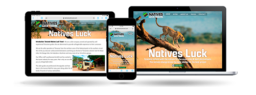 Natives Luck Tracel by Webdesign Maastricht
